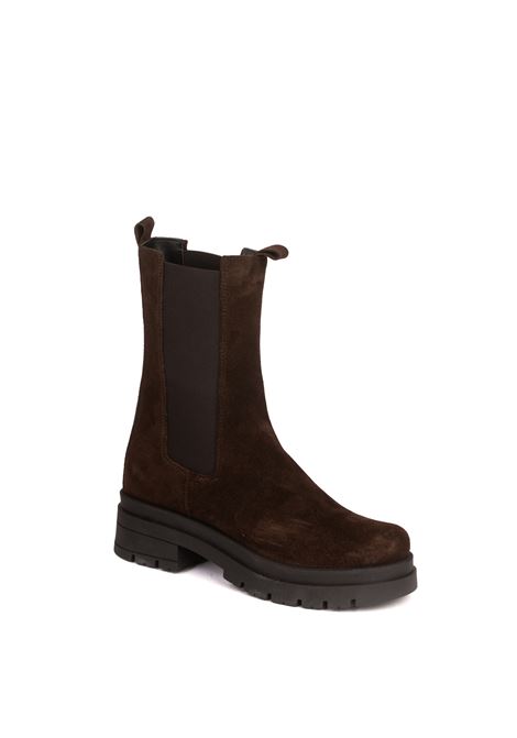 Brown h77ankle boot NUOVA CUOIERIA | H77CAM-T.MORO